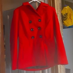 Faded glory, red medium sized coat